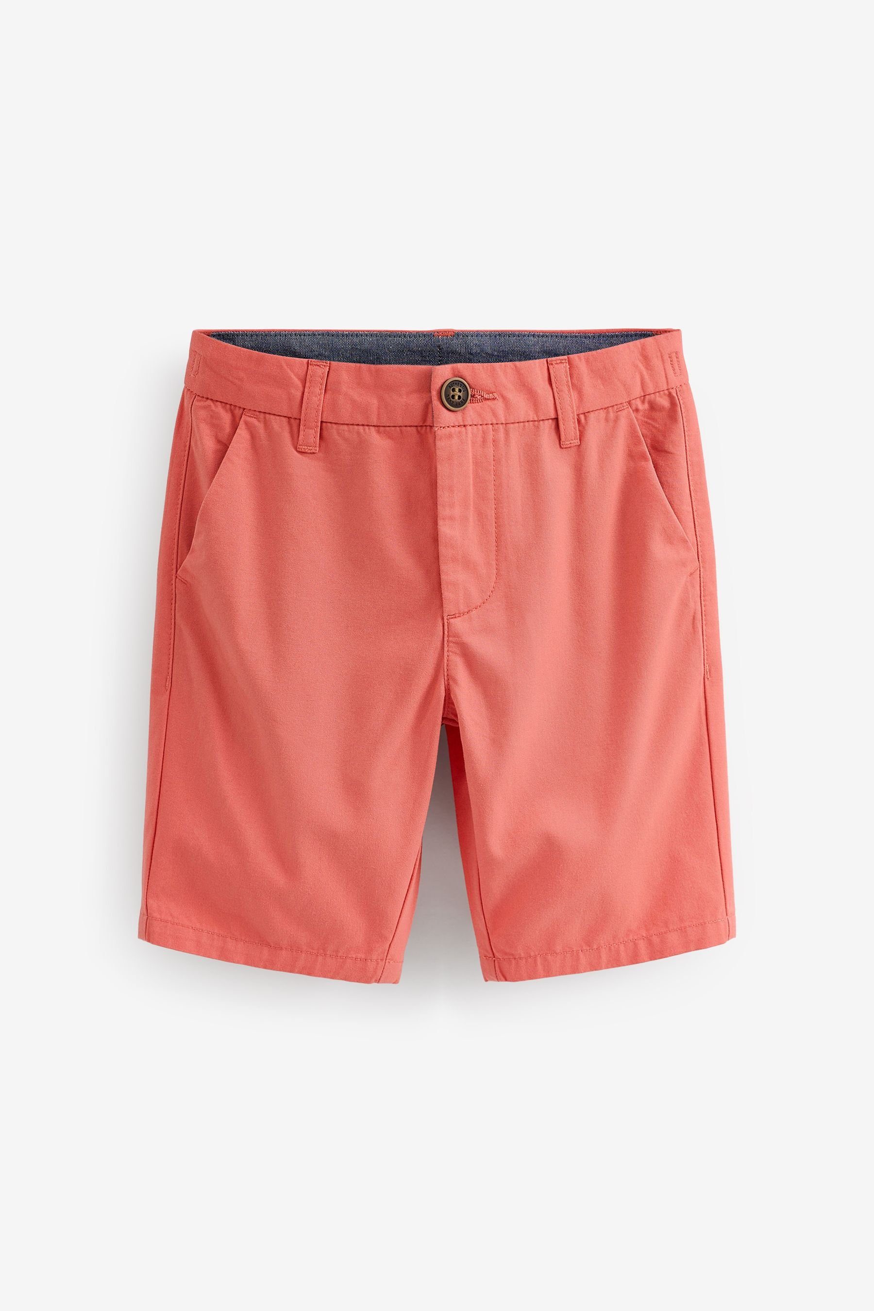 Next Pink (1-tlg) Coral Chino-Shorts Chinoshorts