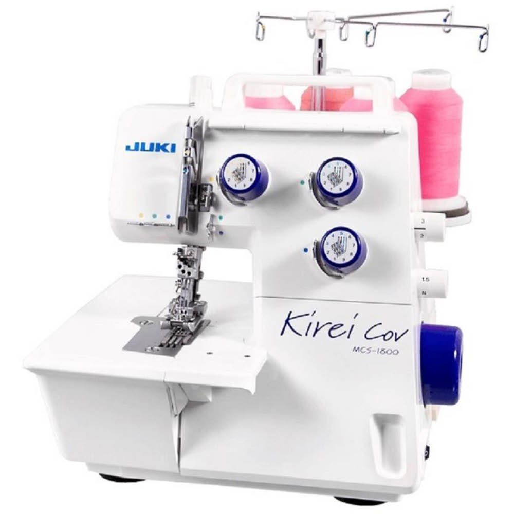 Juki Overlock-Nähmaschine JUKI Cover & Chain Coverstich MCS-1800