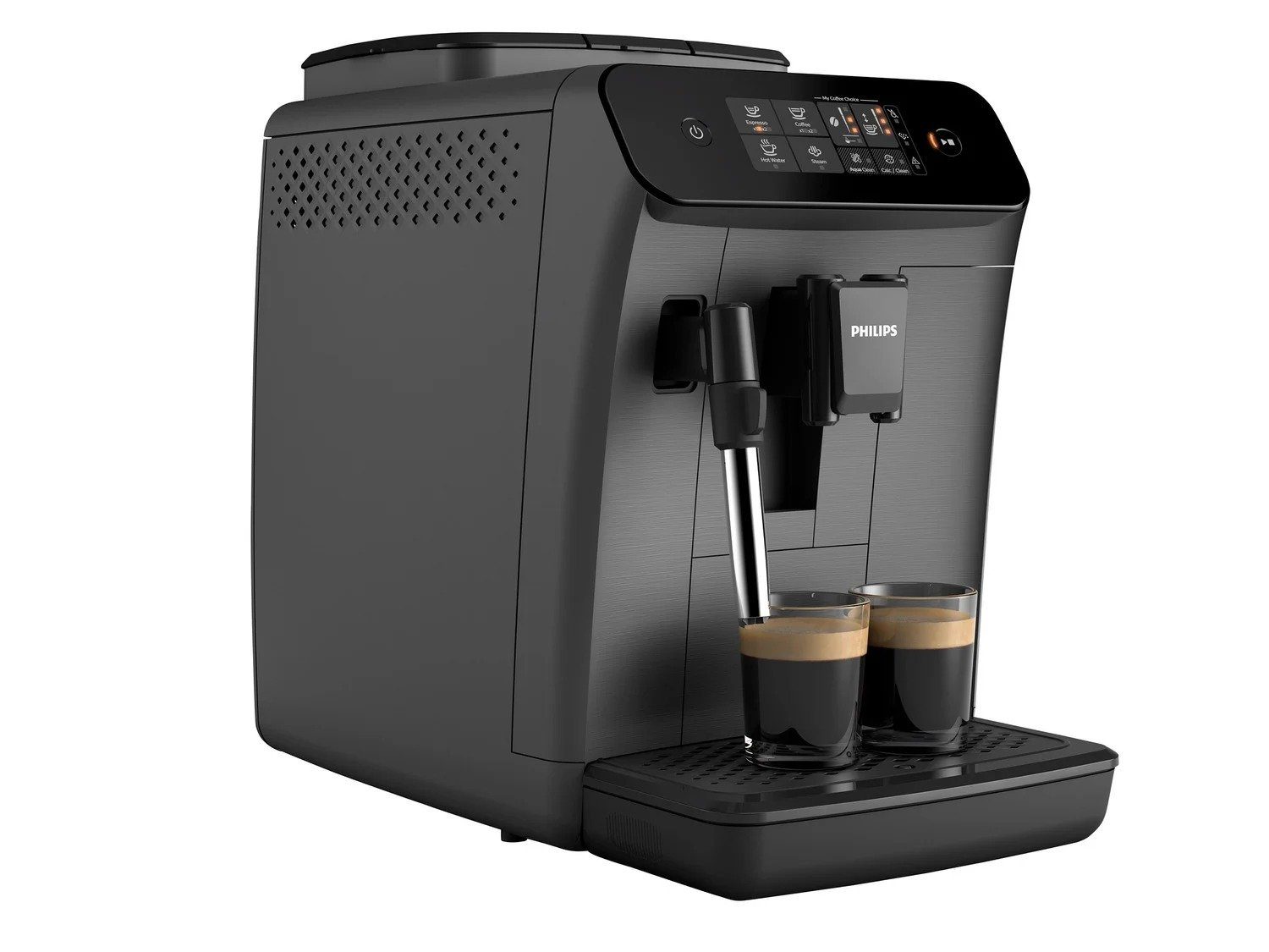Philips Kaffeevollautomat, Doppelte Tasse, Espresso, Kaffee, Automatische Entkalkung
