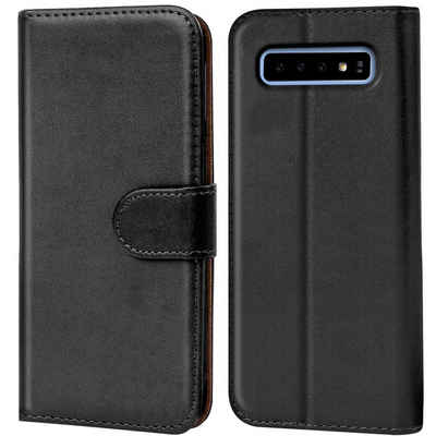 CoolGadget Handyhülle Book Case Handy Tasche für Samsung Galaxy S10 6,1 Zoll, Hülle Klapphülle Flip Cover für Samsung S10 Schutzhülle stoßfest