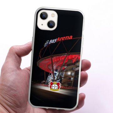 DeinDesign Handyhülle Bayer 04 Leverkusen Stadion Offizielles Lizenzprodukt, Apple iPhone 13 Silikon Hülle Bumper Case Handy Schutzhülle