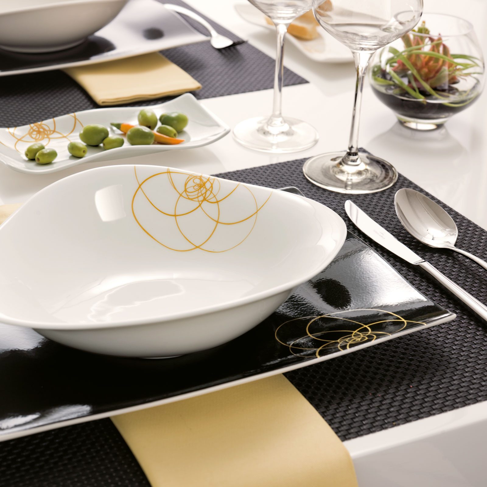 Villeroy & Boch Besteck-Set Piemont Tafelbesteck 30tlg. (30-tlg), 6 Personen, 18/10 Edelstahl