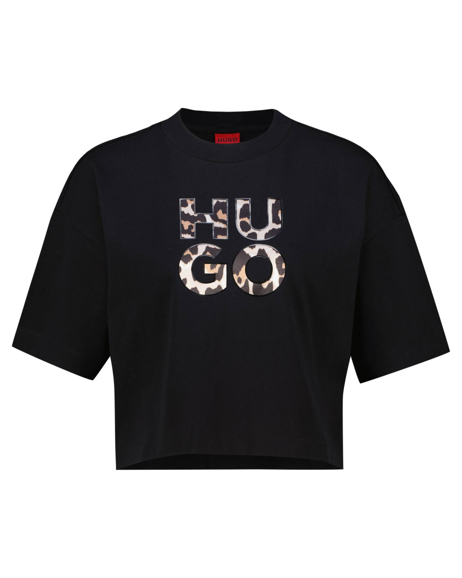 HUGO T-Shirt Damen T-Shirt CROPPED TEE_2 (1-tlg) | T-Shirts