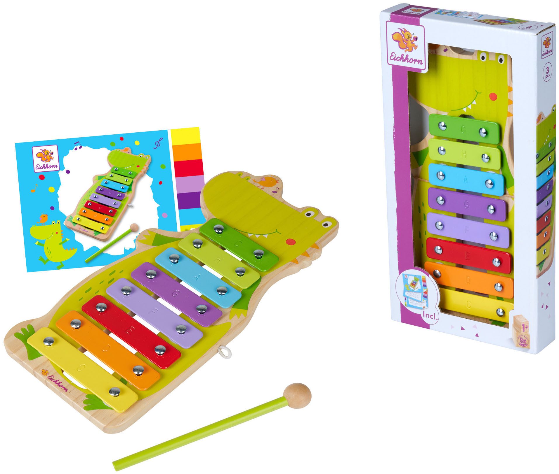 Eichhorn Spielzeug-Musikinstrument Musik Xylophon