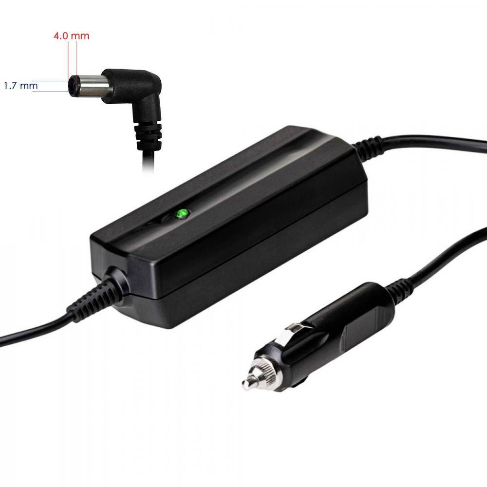 Autonetzteil 20V / 3.25A 65W 4 x 1.7 mm Notebook-Netzteil