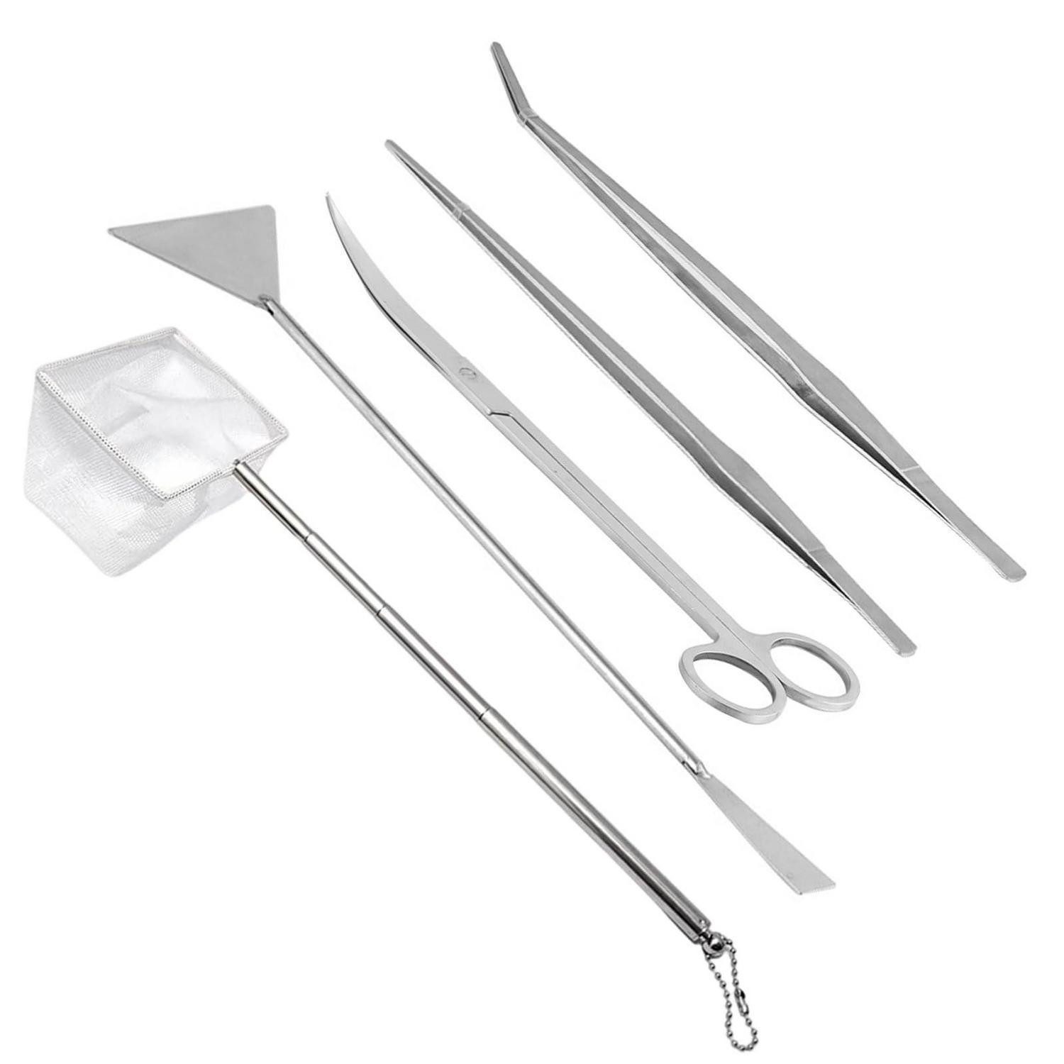 LuxusKollektion Zangenset Aquascaping Werkzeug-Set 5-teilig