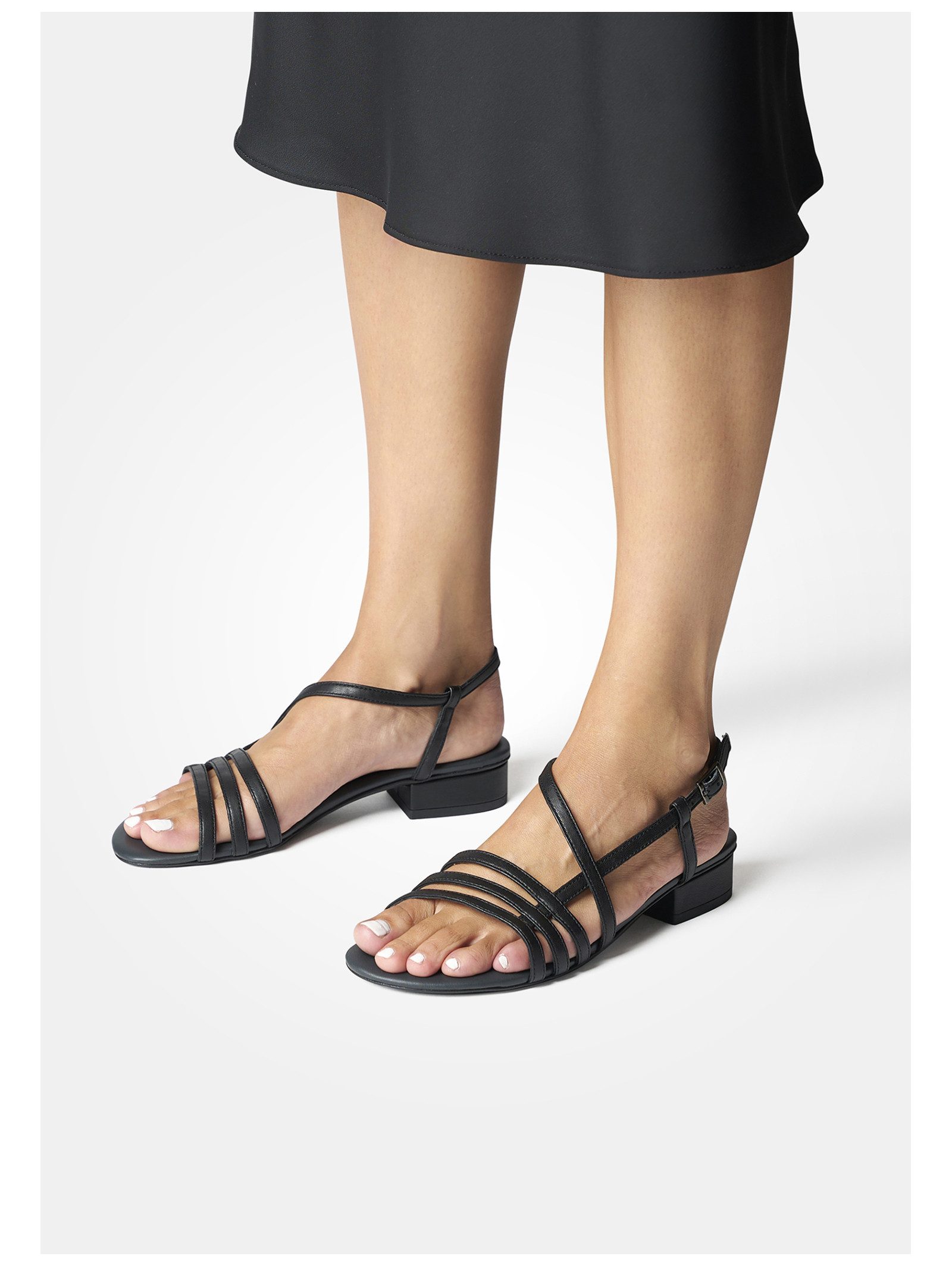 Paul Green Paul Green Sandalen Lederimitat Riemchensandale