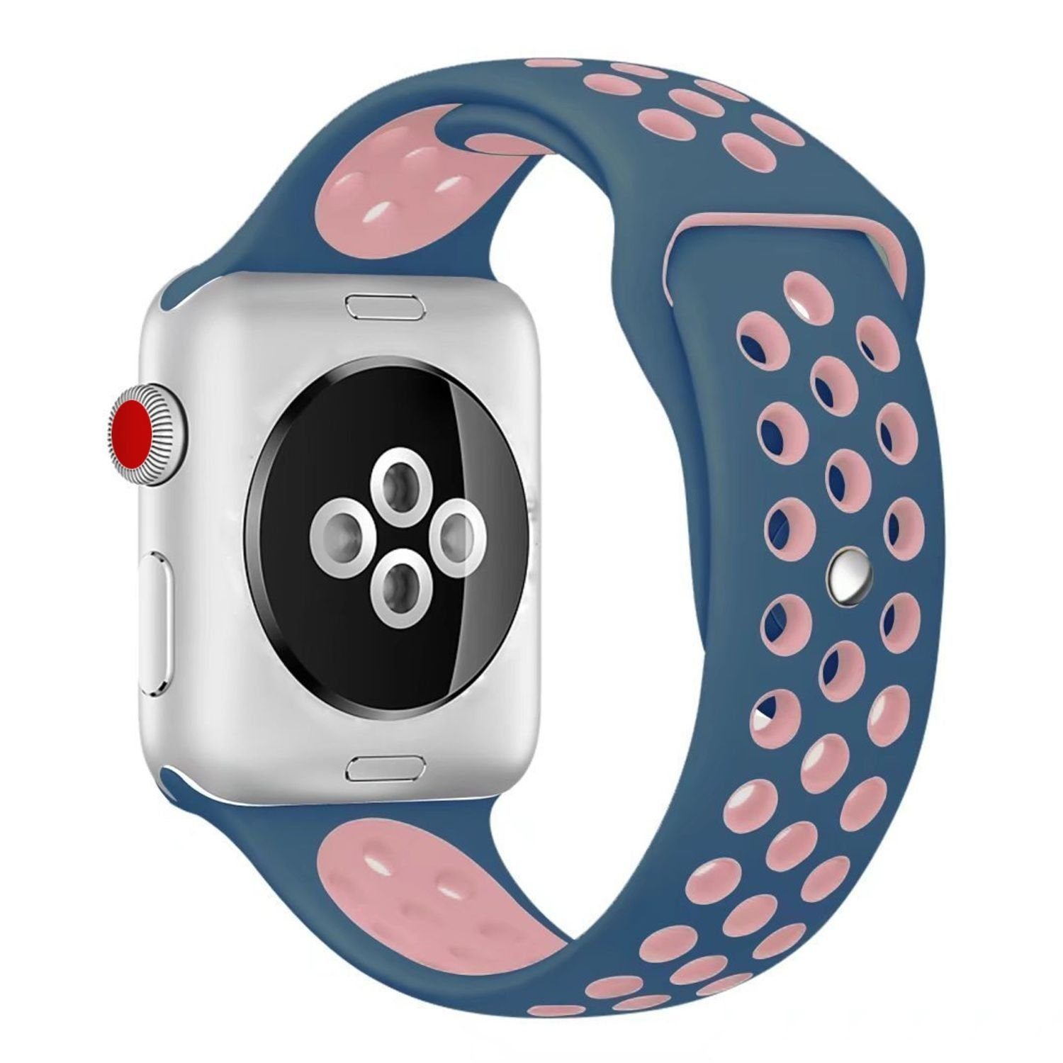 König Design Smartwatch-Armband, Apple Watch Series 1 / 2 / 3 / 4 / 5 / 102  40-38 mm Ersatz Sportarmband Blau online kaufen | OTTO