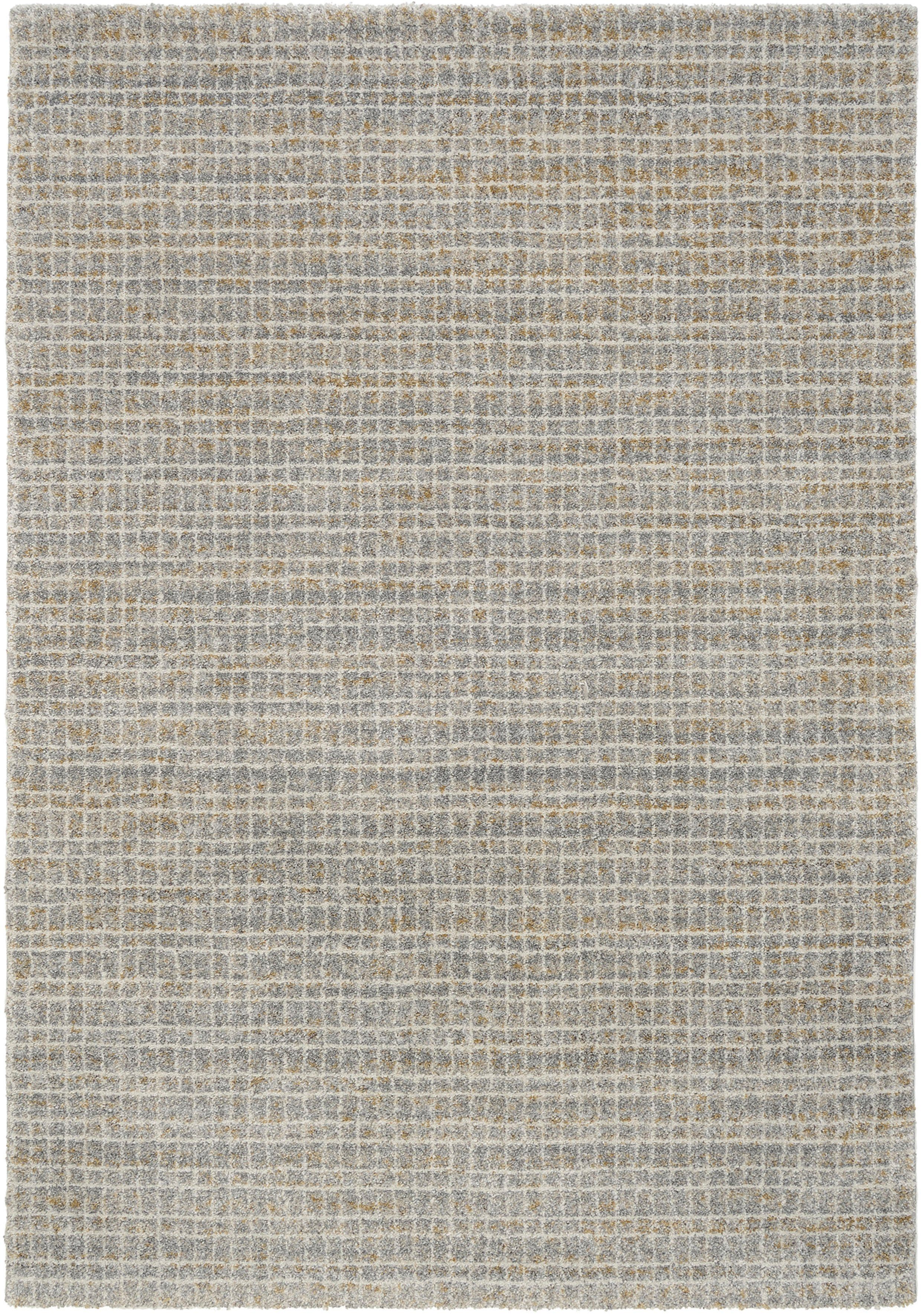 OCI DIE TEPPICHMARKE Teppich NEW VILLA GEO, rechteckig, Höhe: 20 mm, fein kariertes Design, Wohnzimmer