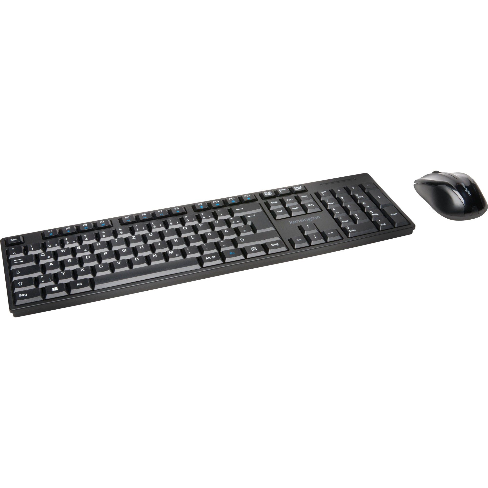 KENSINGTON Kensington Pro Fit flaches kabelloses Desktop-Set Tastatur- und Maus-Set