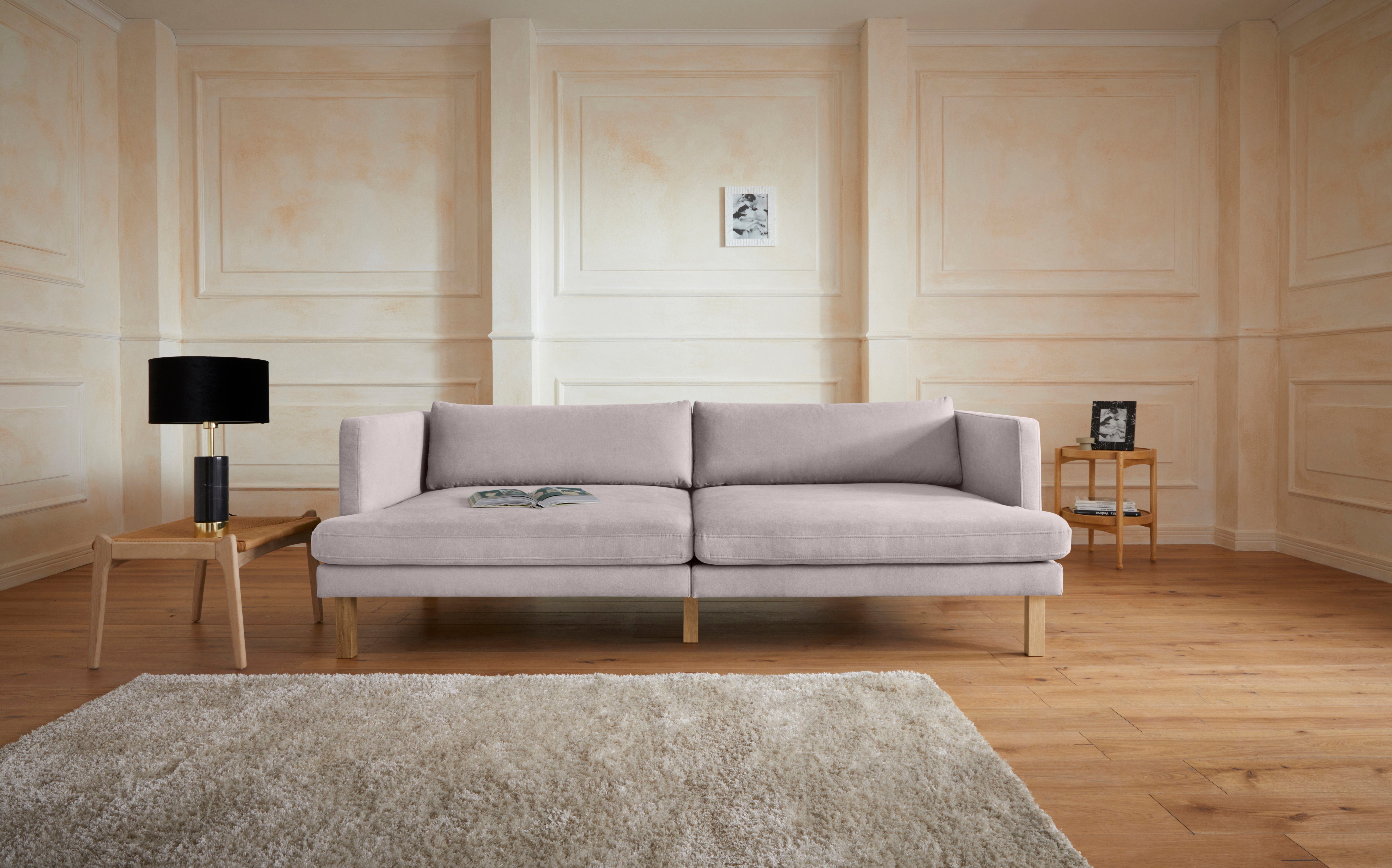 Guido Maria Kretschmer Home&Living Big-Sofa »Roi«, weich gepolstert, in vielen Bezugsarten und Farben, B/T/H: 236/115/80-HomeTrends