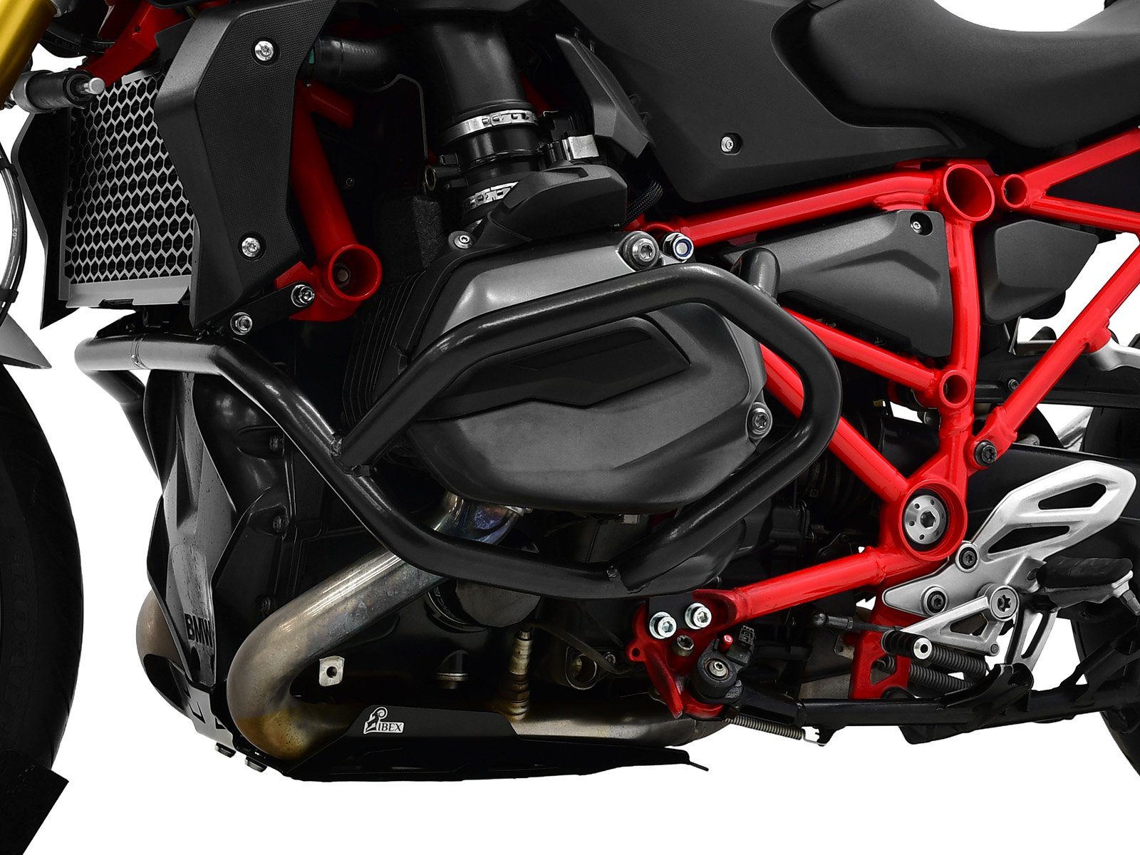 ZIEGER Motor-Schutzhülle Sturzbügel für BMW R 1200 R BJ 2015-18 schwarz