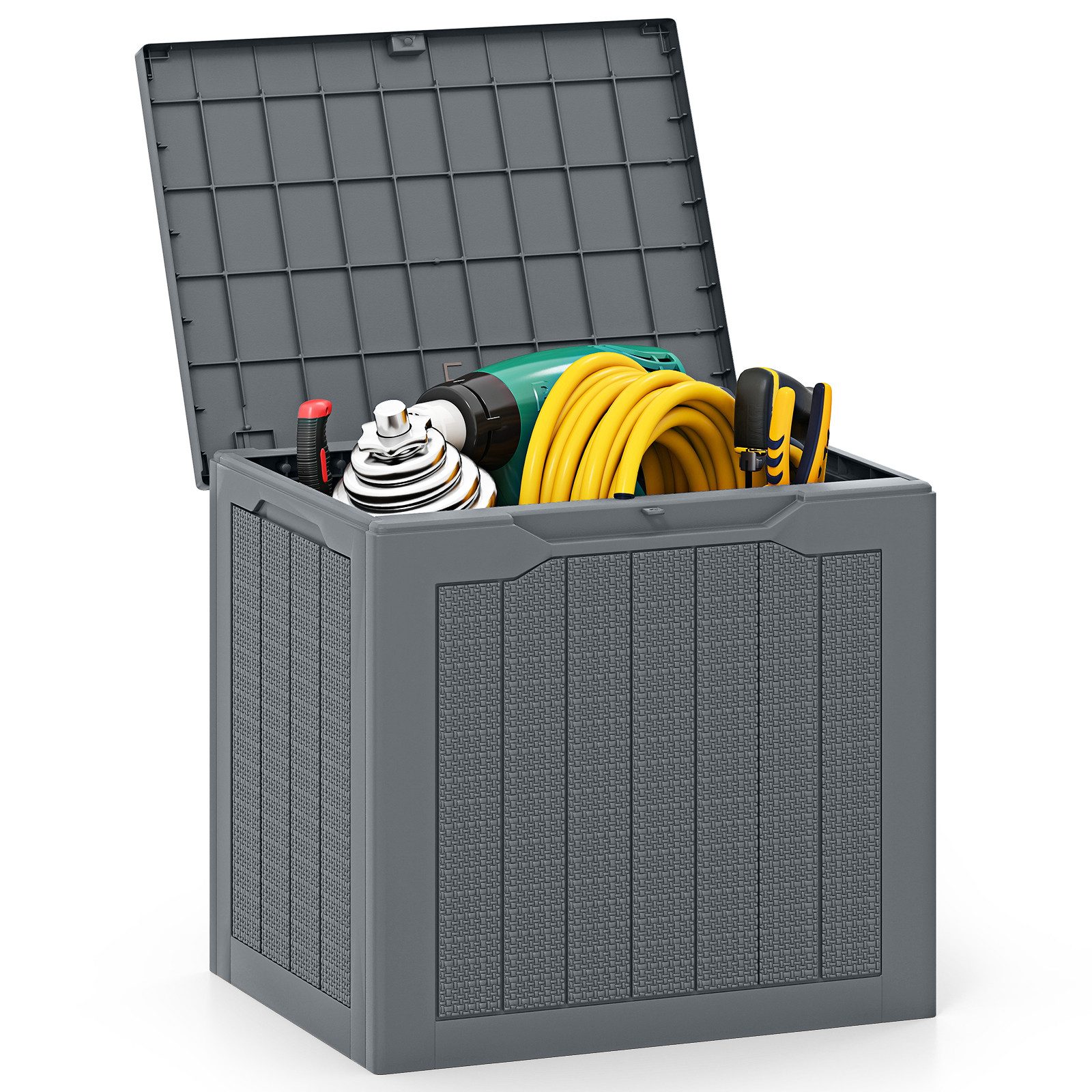 COSTWAY Auflagenbox, Gartenbox 96 L wasserdicht günstig online kaufen