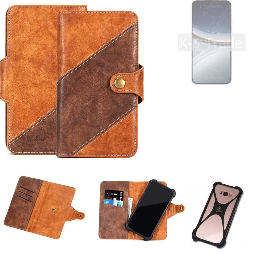 K-S-Trade Handyhülle für POCO F7, Handyhülle Schutzhülle Bookstyle Case Wallet-Case Cover