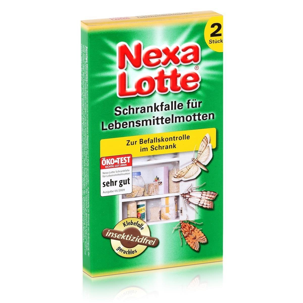 Nexa Lotte Insektenfalle Nexa Lotte Schrankfalle für Lebensmittelmotten 2 stk.