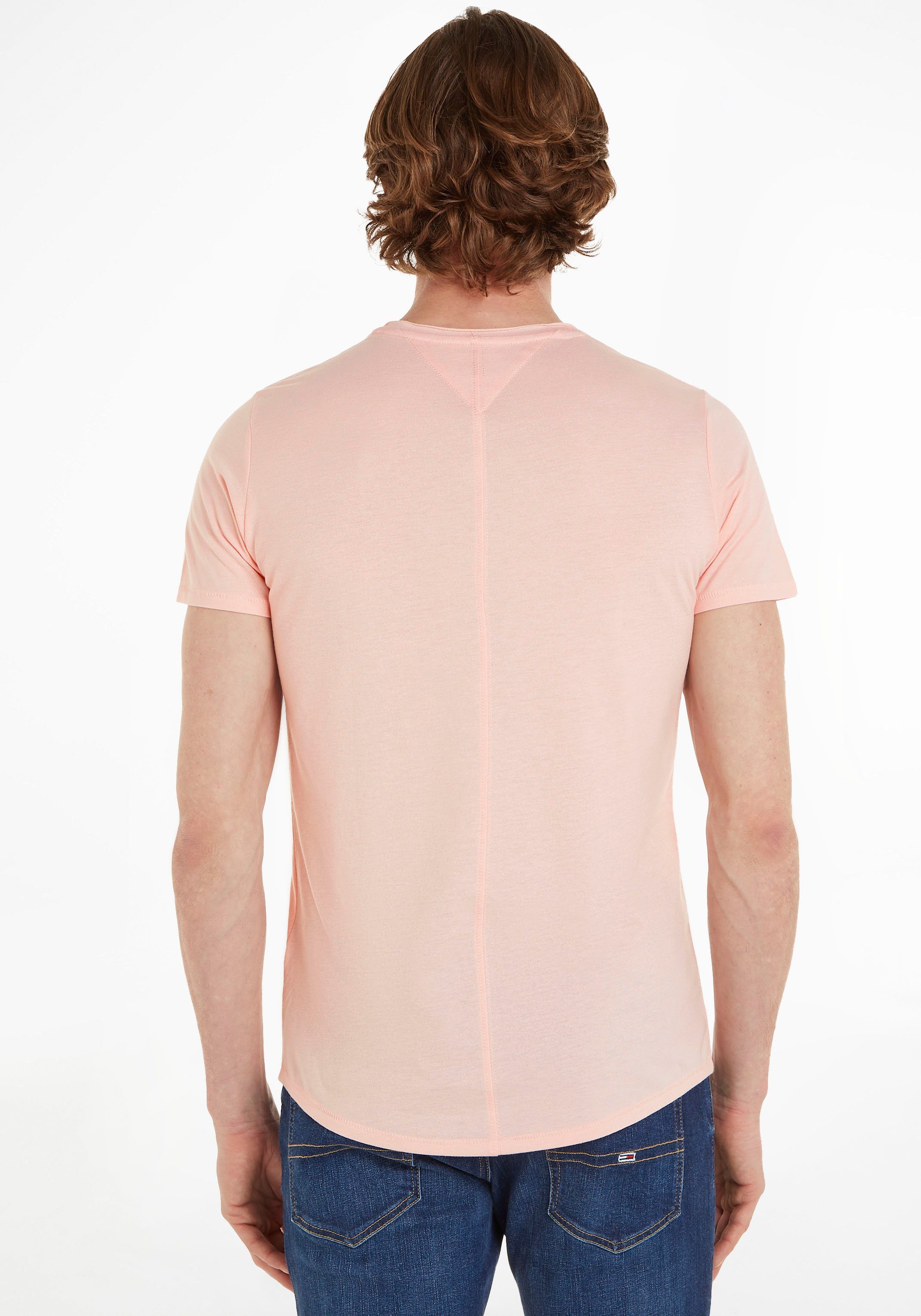 Crystal JASPE C Jeans Pink Tommy SLIM T-Shirt TJM NECK
