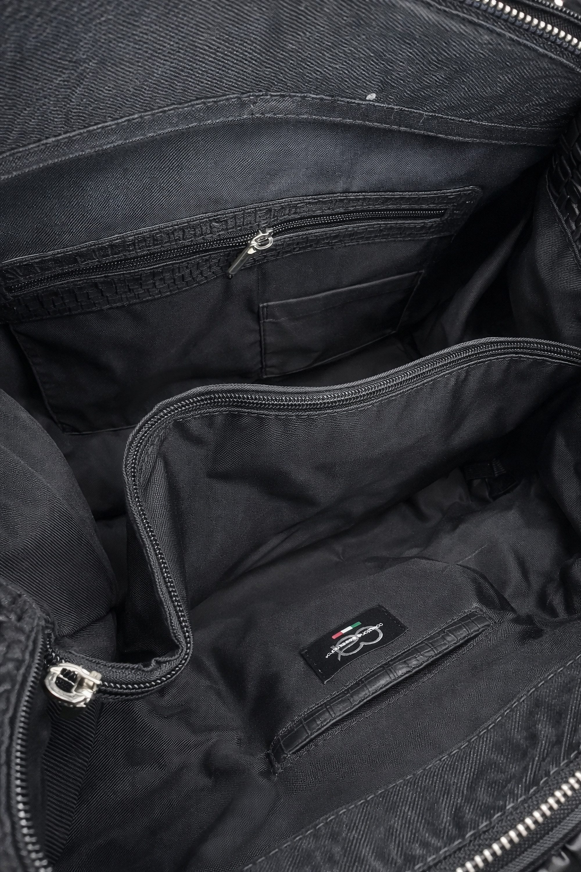 COLLEZIONE ALESSANDRO Schultertasche Square, in modischer Flechtoptik