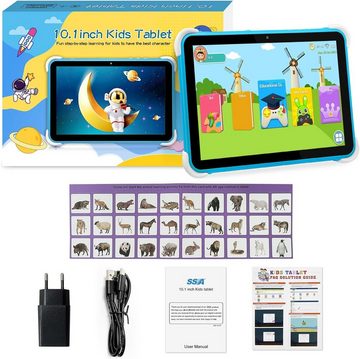 YENOCK Kinder Quad Core prozessor Tablet (10,1", 64 GB, Android 11, Mit den besten und erstaunlichsten Funktionen, attraktivem Design)