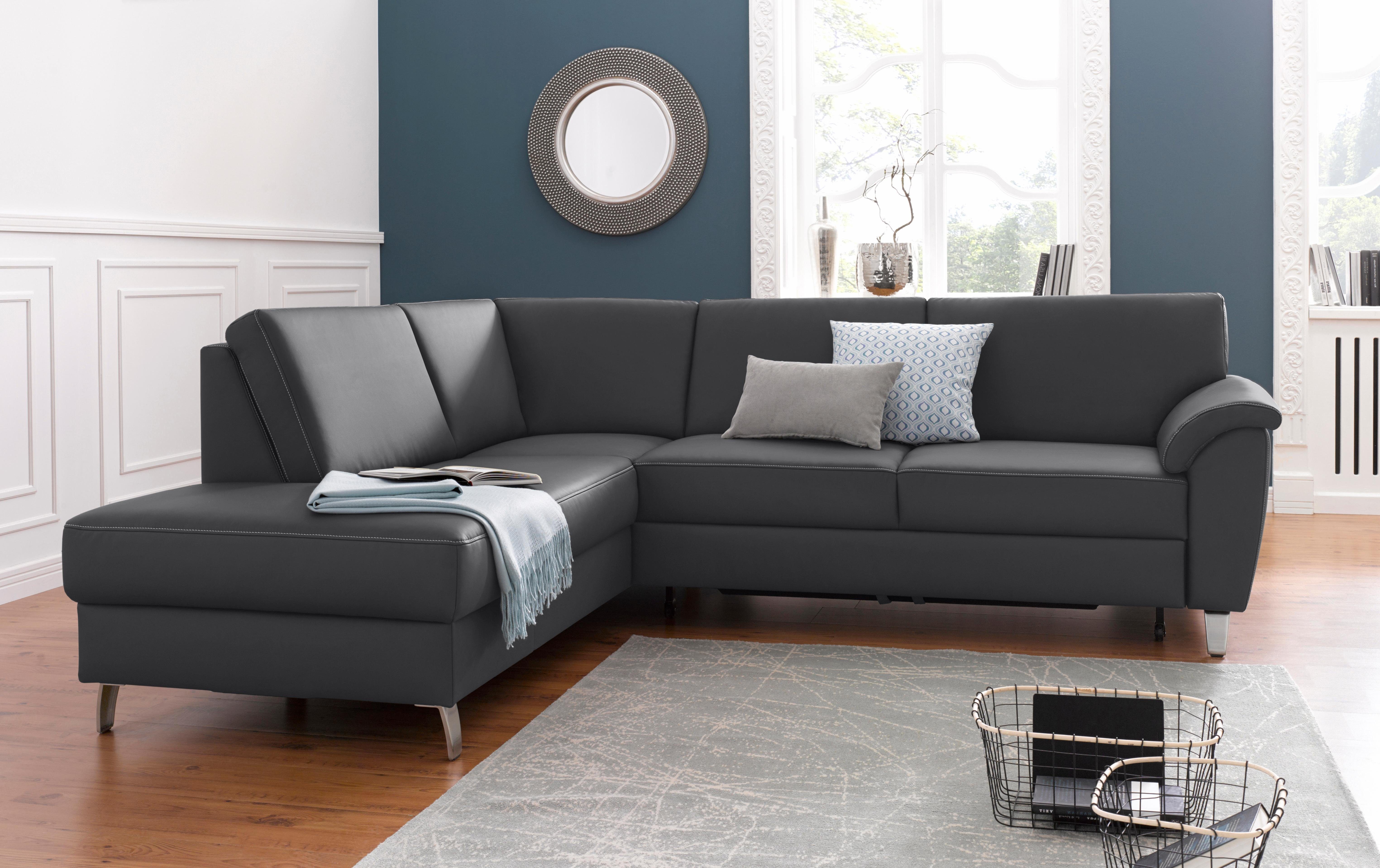 sit&more Ecksofa Texel L-Form, mit Federkern, günstig online kaufen