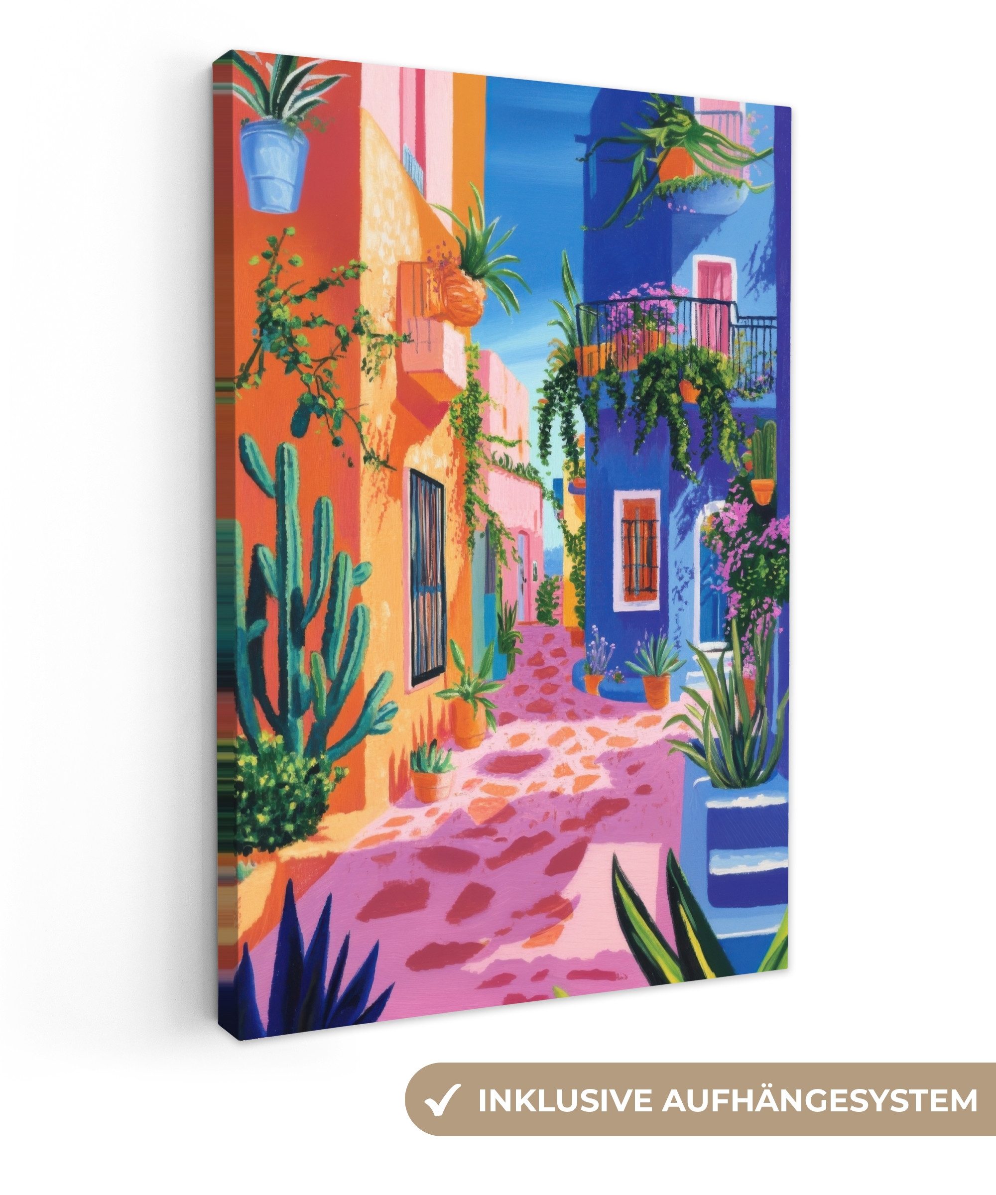 Häuser - Farbenfroh