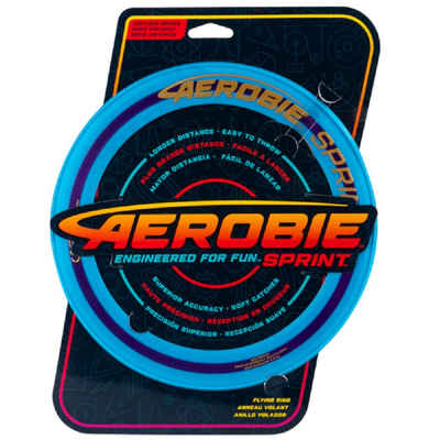 AEROBIE Spielzeug-Gartenset Aerobie Wurfring Sprint, 25 cm - Blau, (Packung)