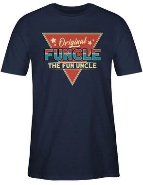 Shirtracer T-Shirt Original Funcle - The Fun Uncle - V2 - Bruder und Onkel Geschenk - Herren Premium T-Shirt Familie Geschenke