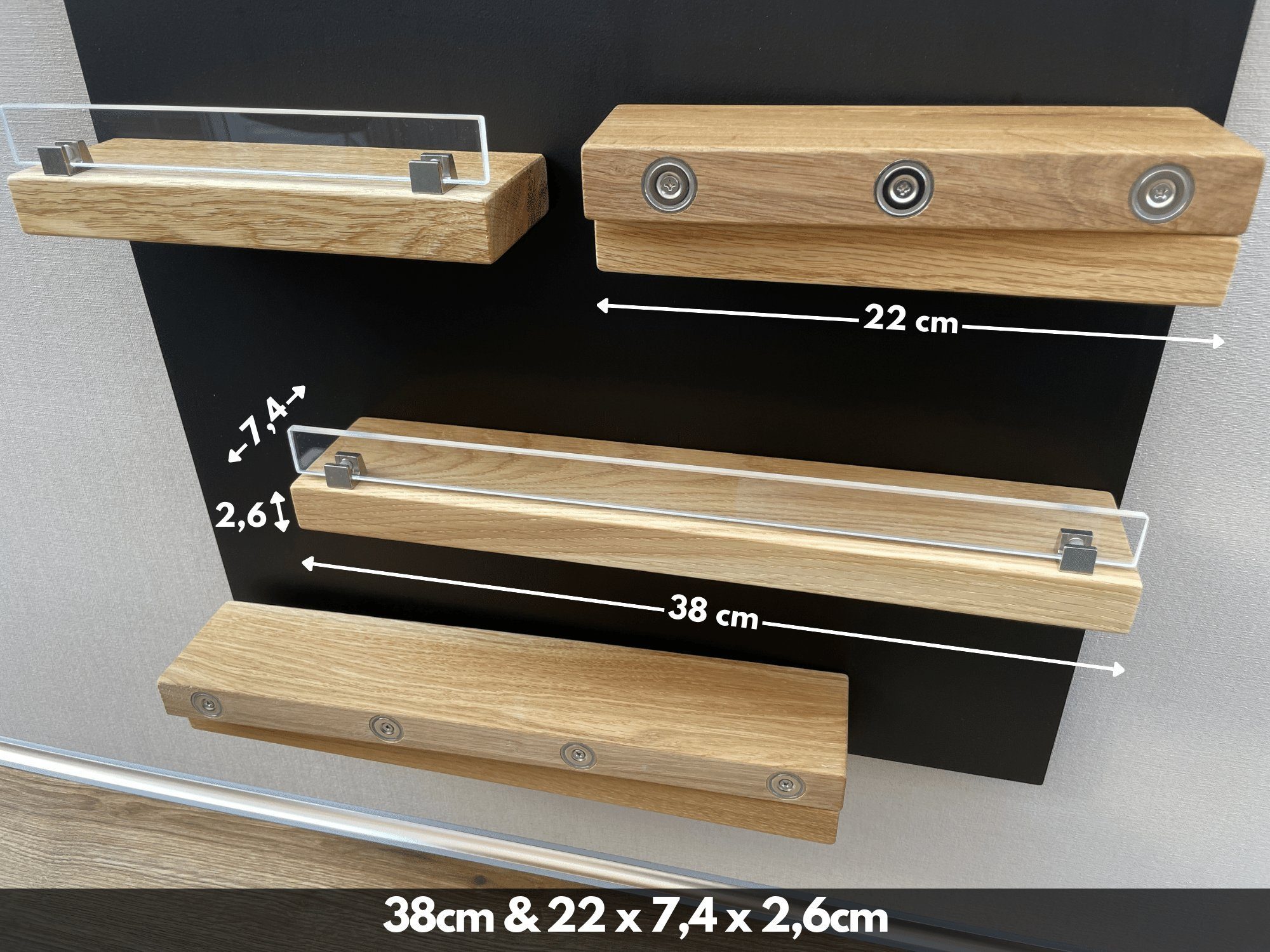 wood4hood Gewürzregal MAGNET, Regalboden für magnetfähige Oberflächen, Idea günstig online kaufen