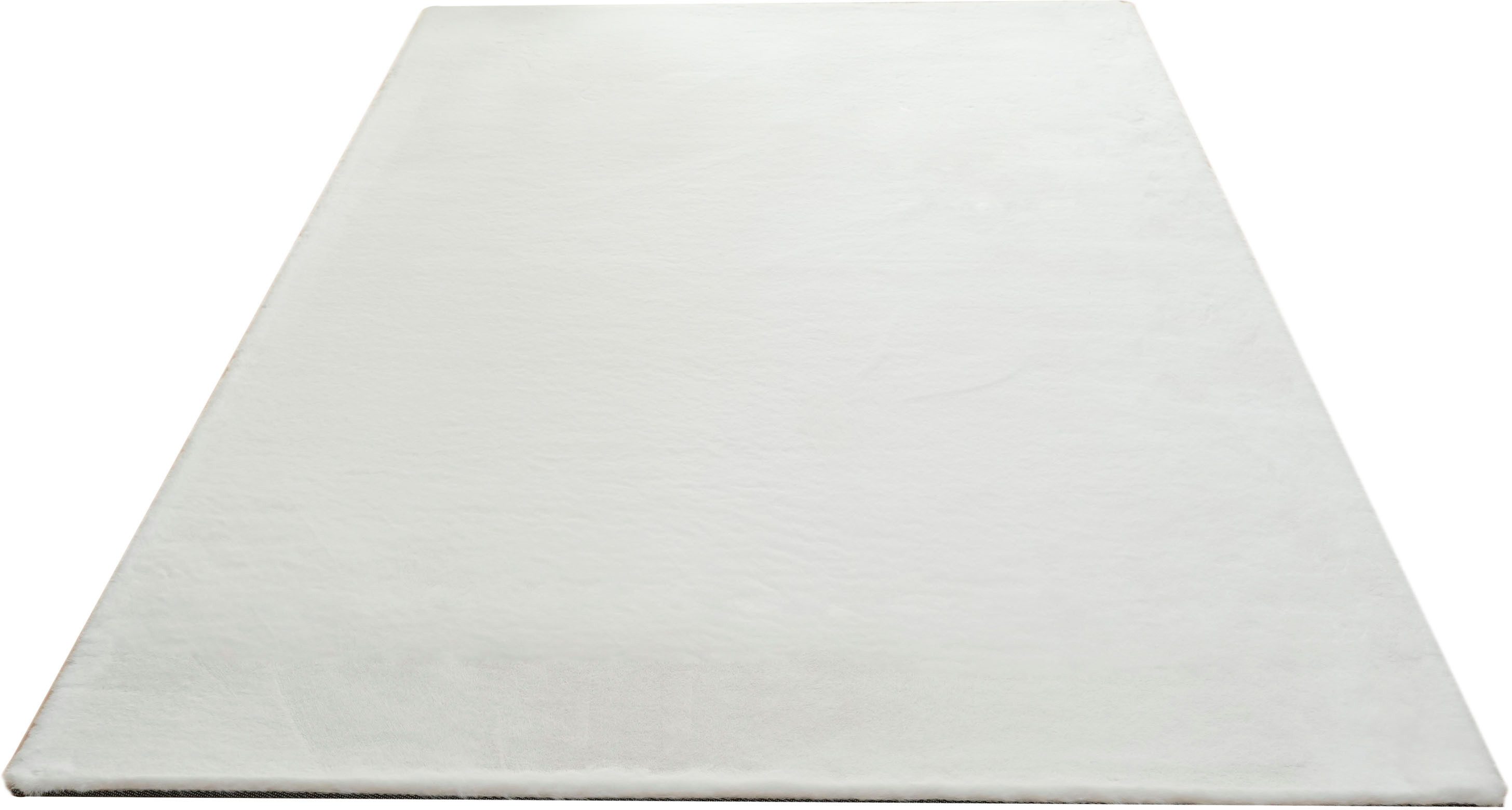 Bruno Banani Fellteppich Rabbit 2, Kunstfell Teppich, Modern, rechteckig, Höhe: 25 mm, Kaninchenfell-Haptik, sehr weich, Wohnzimmer, Schlafzimmer, Esszimmer
