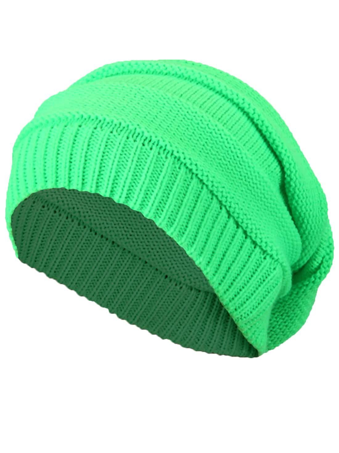 Beanie Long Beanie Wintermütze Damen Herren Strick Warm 30536