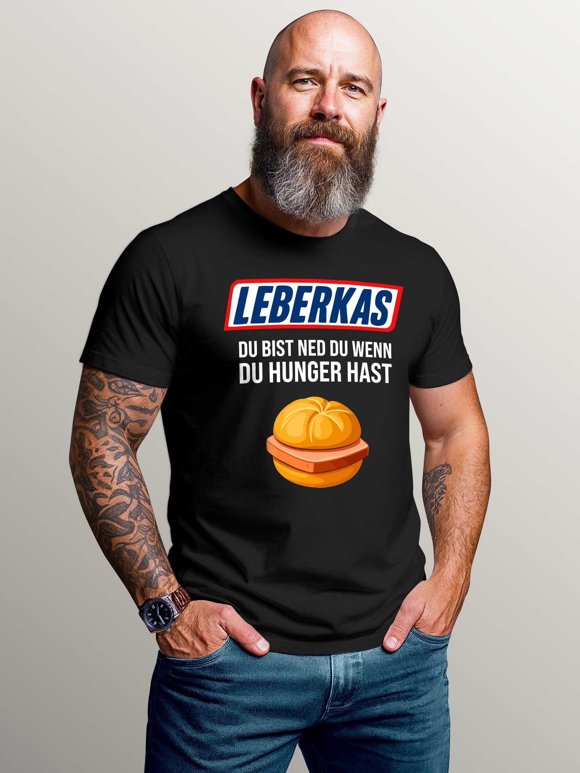 MoonWorks Print-Shirt Herren T-Shirt für das Oktoberfest Du bist ned du wen günstig online kaufen