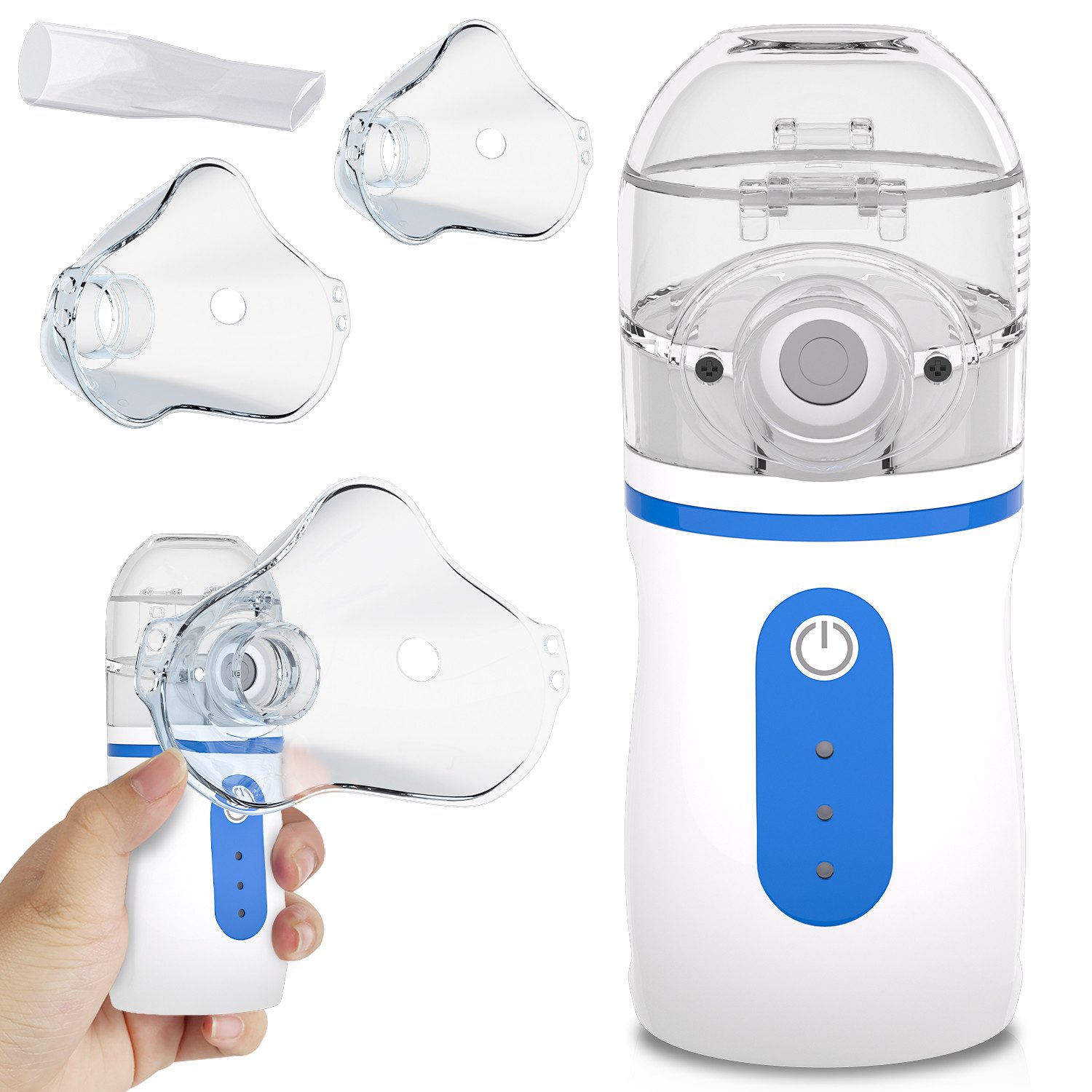 Inhalator Inhalator Inhaliergerät ideal für unterwegs Vernebler Nano Zerstäuber