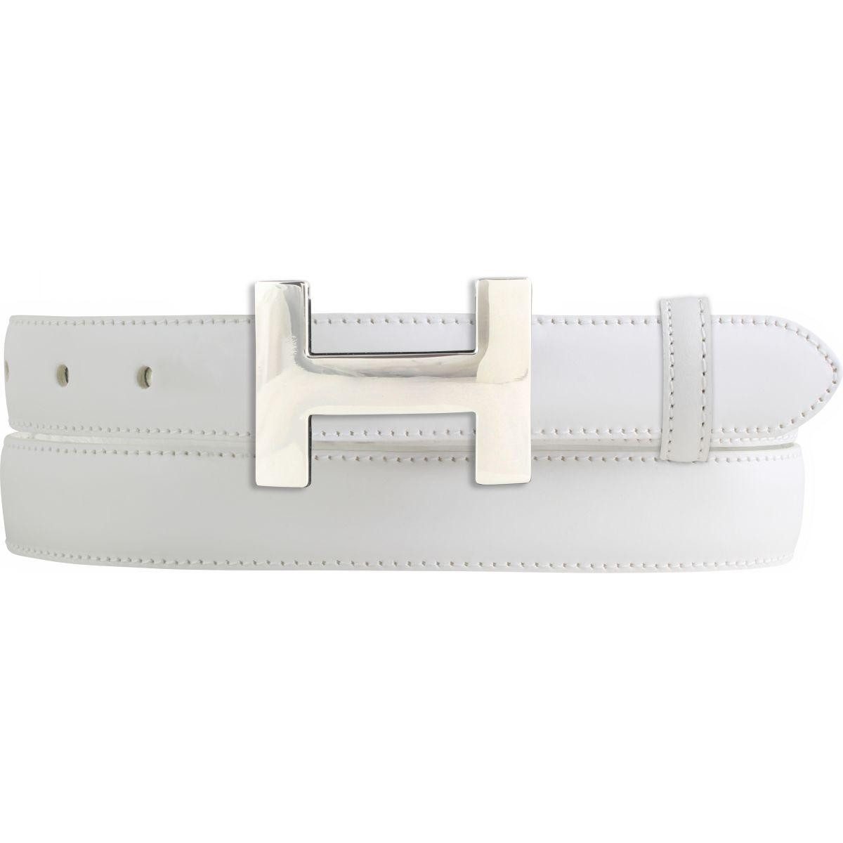 Ledergürtel Hochwertiger Damen-Gürtel Horus aus Vollrindleder 2,5 cm - Bombierter