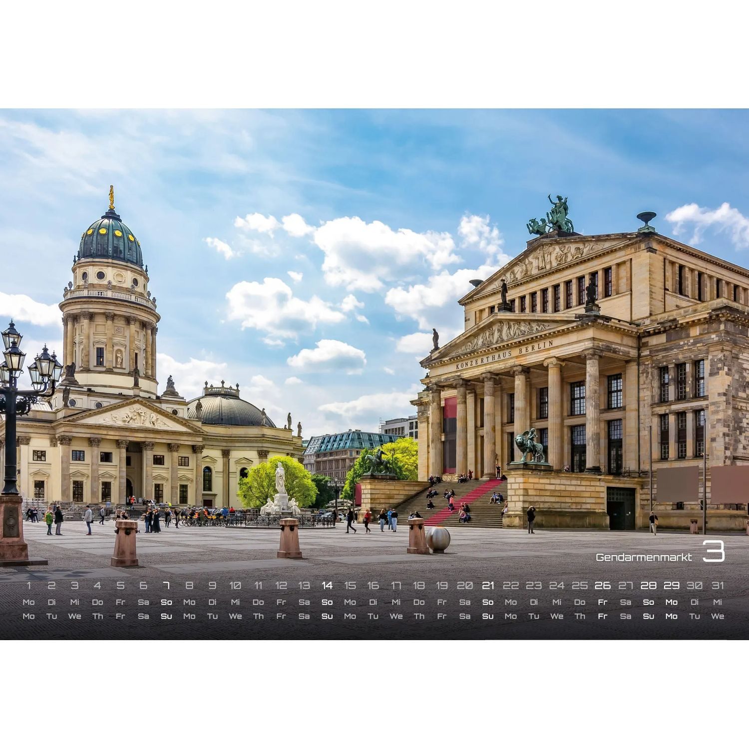 Wandkalender Berlin - Zwischen Spree und Skyline - 2027 - Kalender DIN A3 – Bild 5 von 5