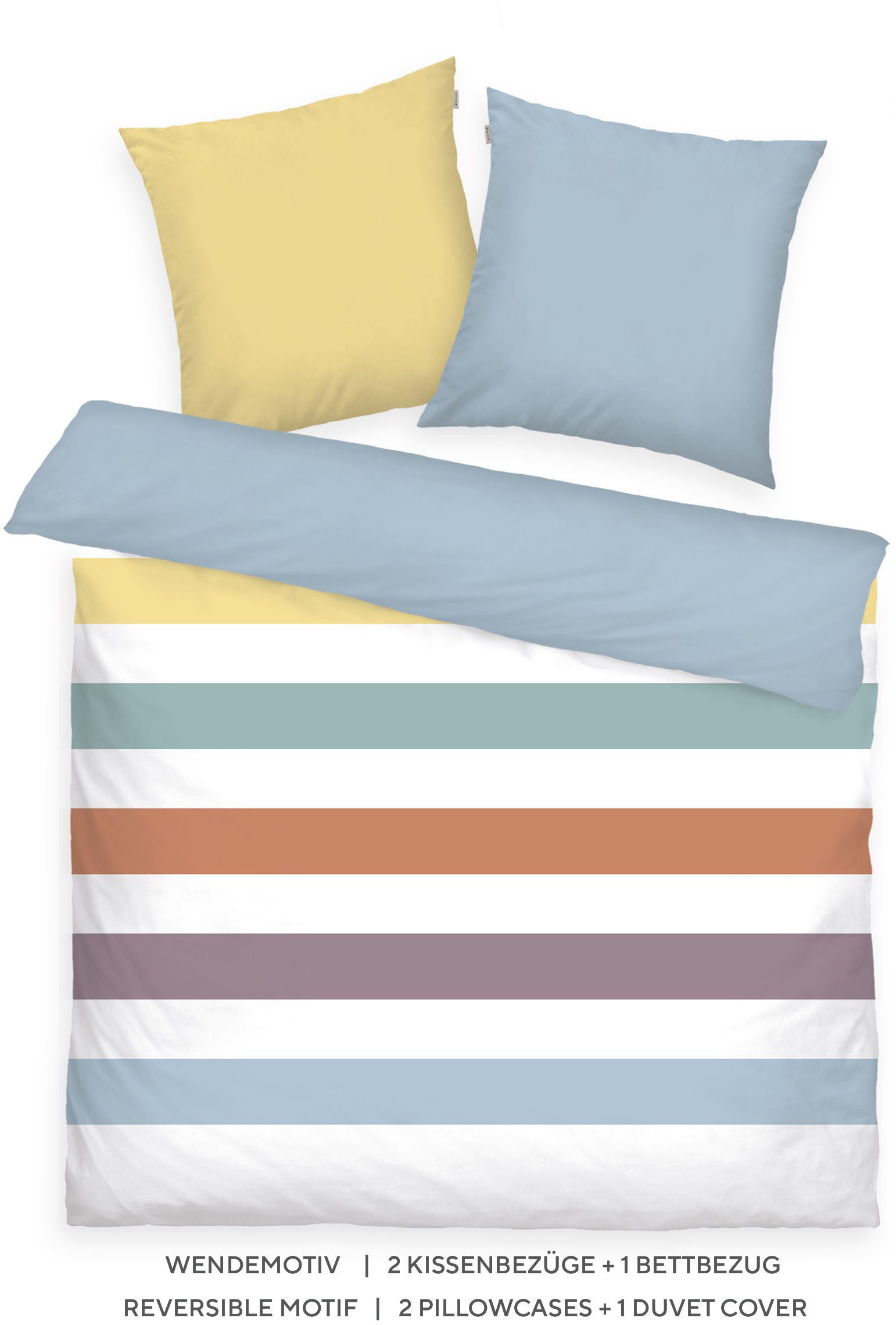 TOM TAILOR HOME Bettwäsche COLORED STRIPES günstig online kaufen