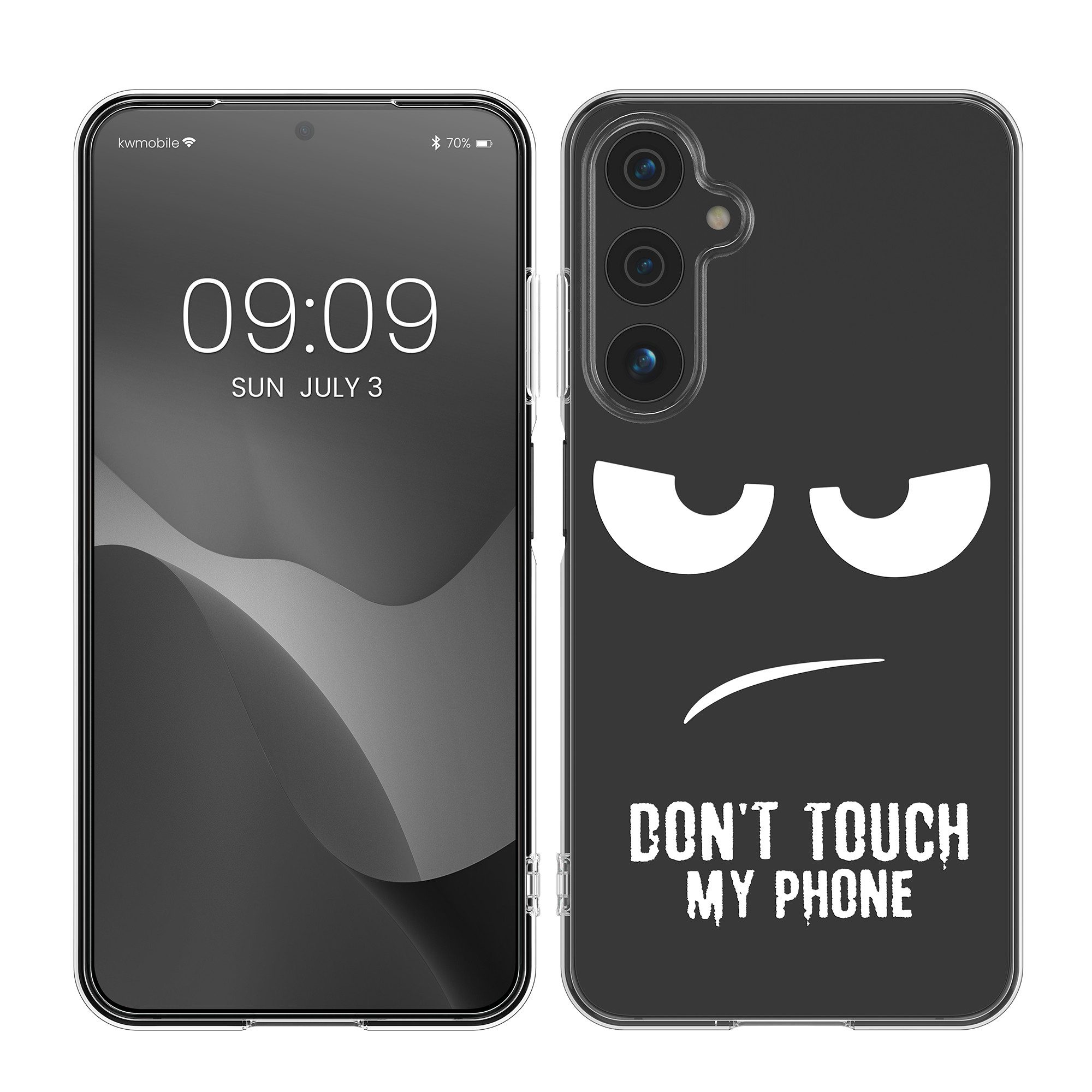 kwmobile Handyhülle Case für Samsung Galaxy A15 5G, Hülle Silikon transparent - Silikonhülle