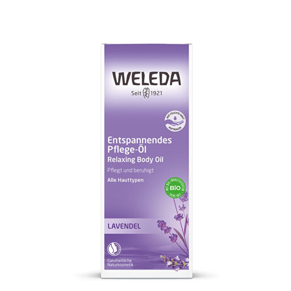 WELEDA Körperöl Körperöl Lavendel Entspannungsöl, 100 ml