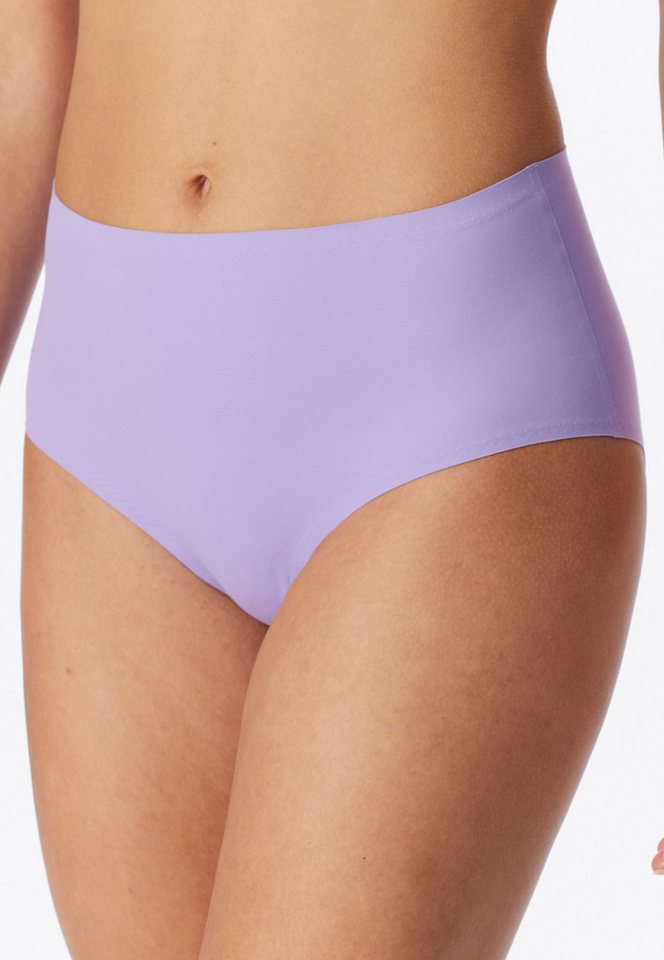 Schiesser Slip Invisible Soft Microfaser, Lasercut-Abschlüsse, hoher Bund