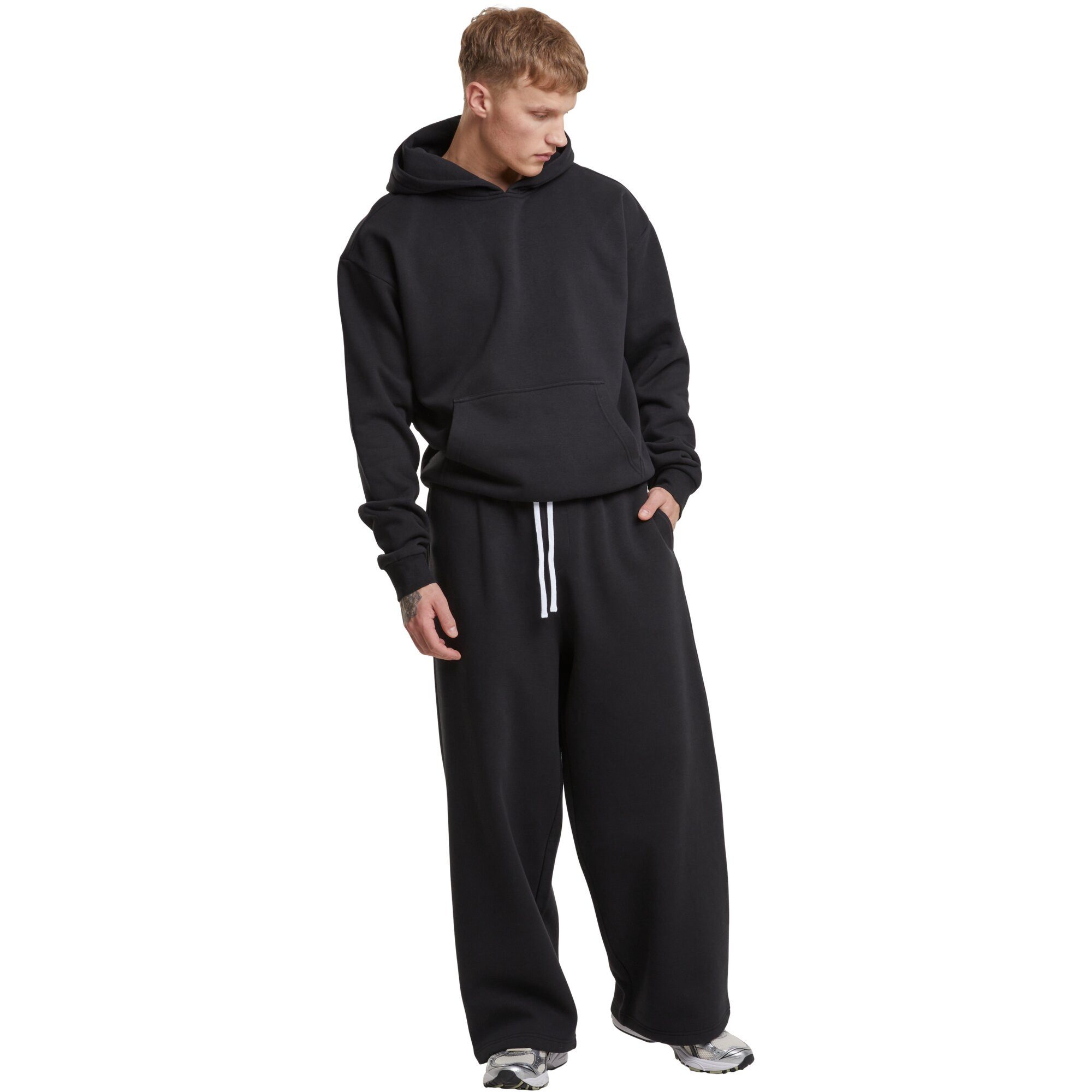URBAN CLASSICS Jogginghose Urban Classics Fluffy Wide Leg Trackpants (Jogginghose, Jogginghose, Sweatpants)