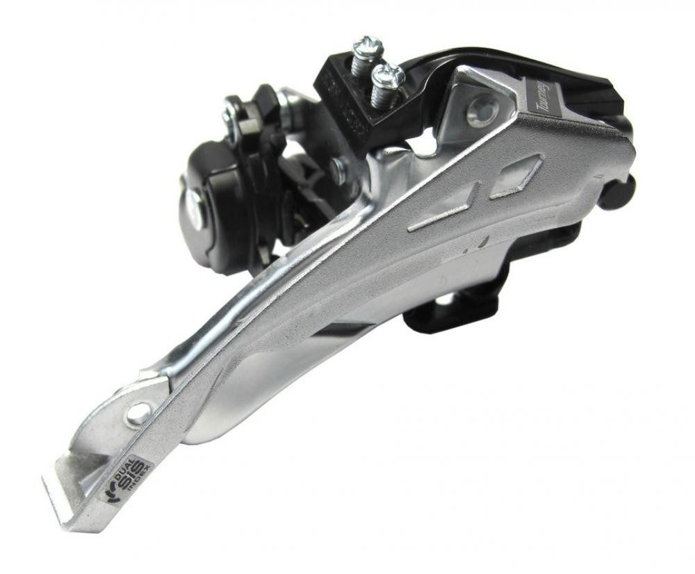 Kettenumwerfer SHIMANO Umwerfer TOURNEY FD-TY710 3-fach MTB/Trekking Dual-Pull - zuve