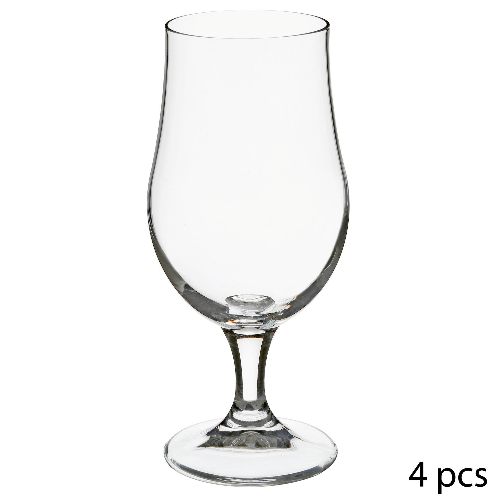 Secret de Gourmet Bierglas Biergläser Tulpe, 4er-Set, 370 ml