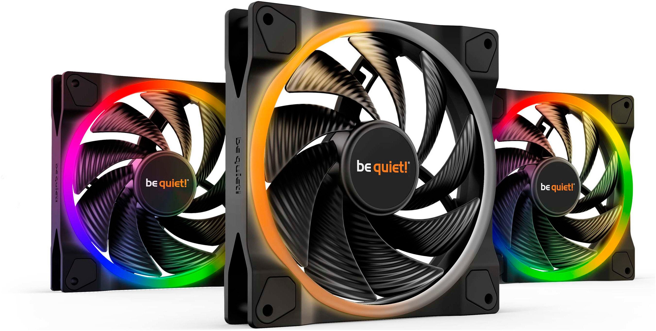 be quiet! Gehäuselüfter Light Wings 140mm PWM Triple Pack high-speed