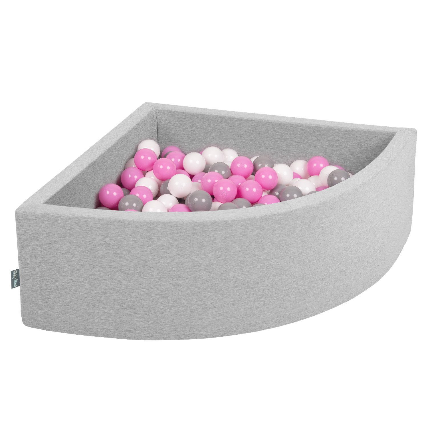 KiddyMoon Bällebad TR30D, (Bällepool mit bunten Bällen, 200-tlg)
