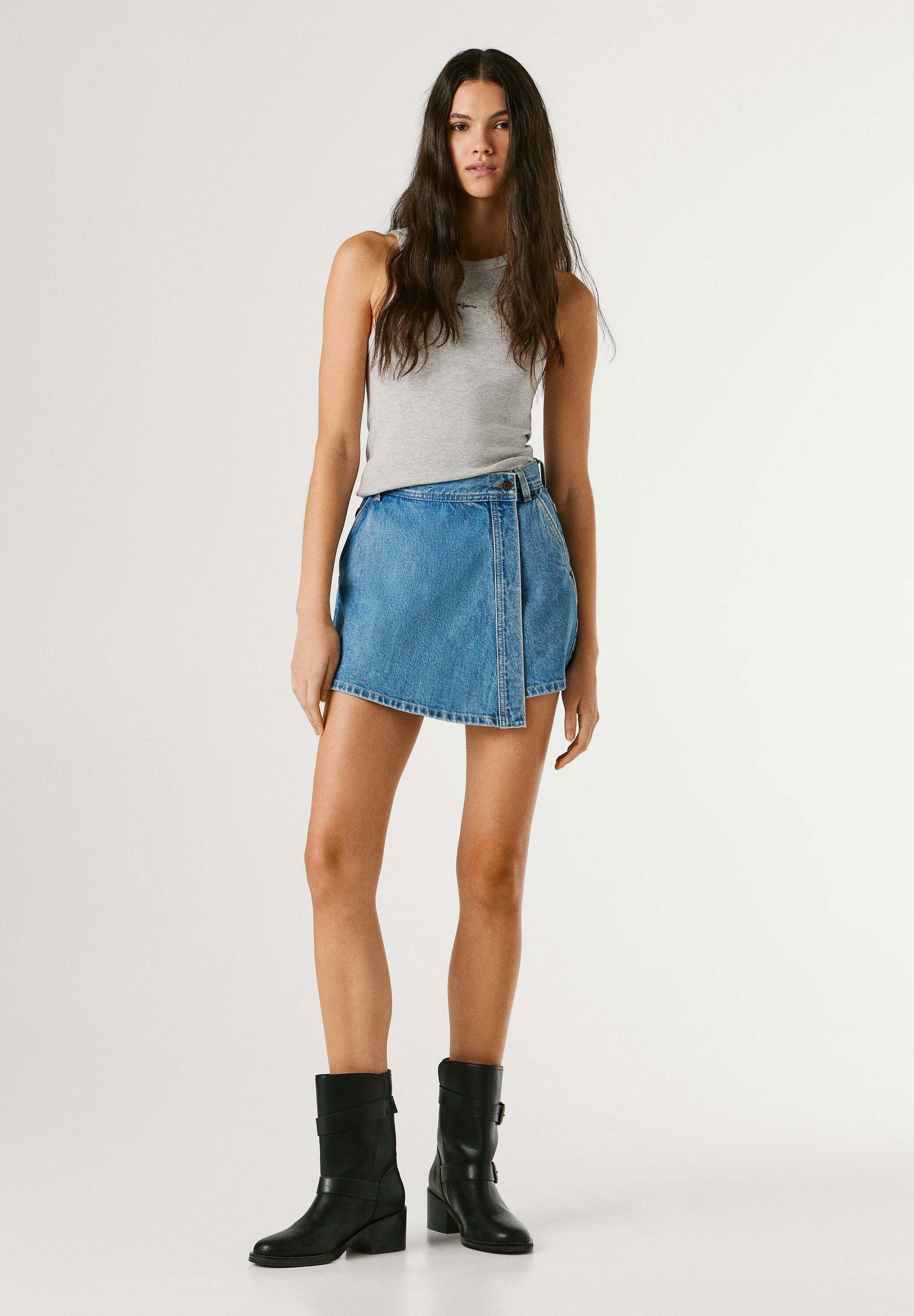 Pepe Jeans Shorts denim shorts REGULAR SKORT HW