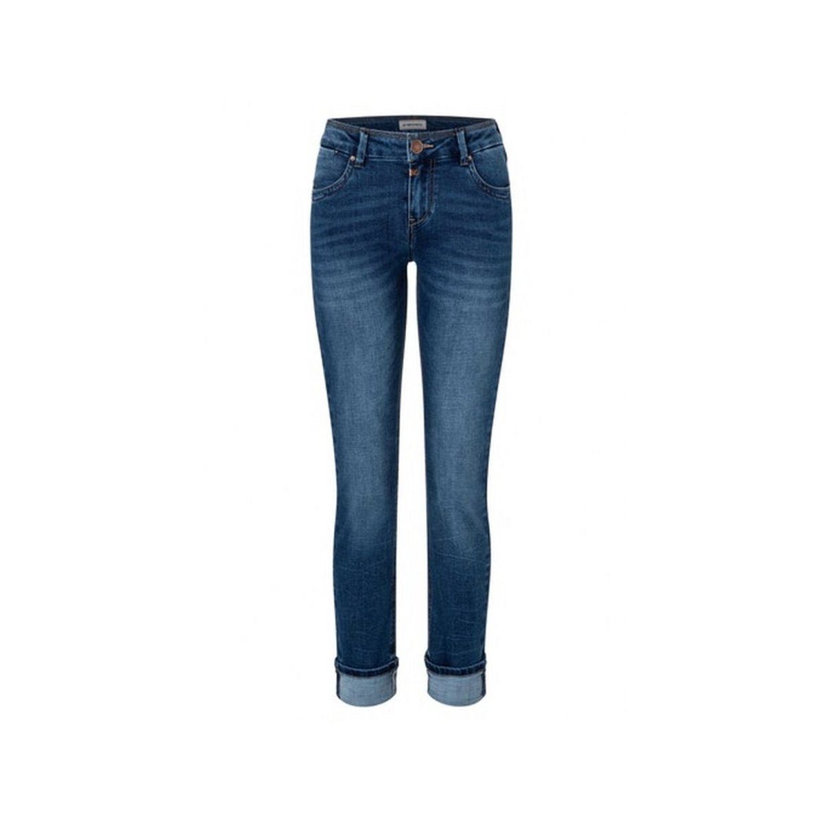 blau 5-Pocket-Jeans (1-tlg) TIMEZONE
