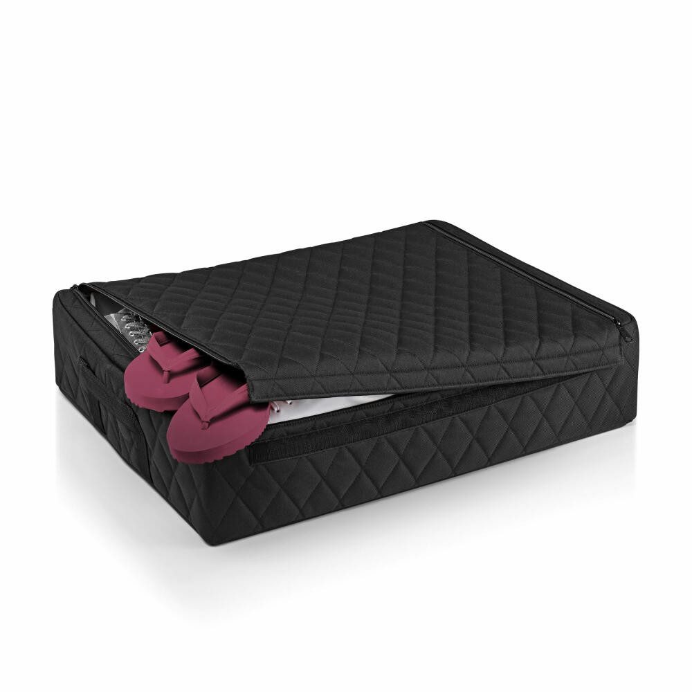 REISENTHEL® Aufbewahrungsbox storagebox low Rhombus Black