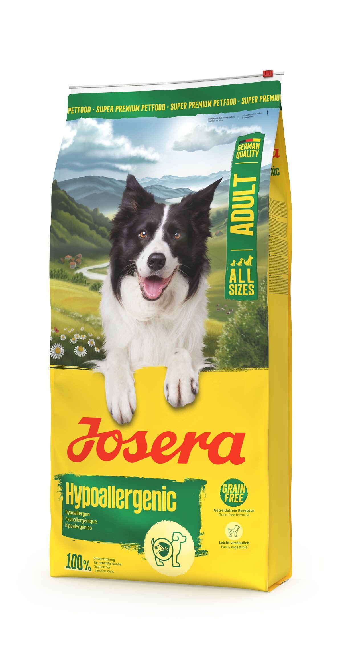 Josera Hypoallergenic 12,5kg, Trockenfutter für: Hunde, Adult All Size, für ausgewachsene Hunde aller Größen