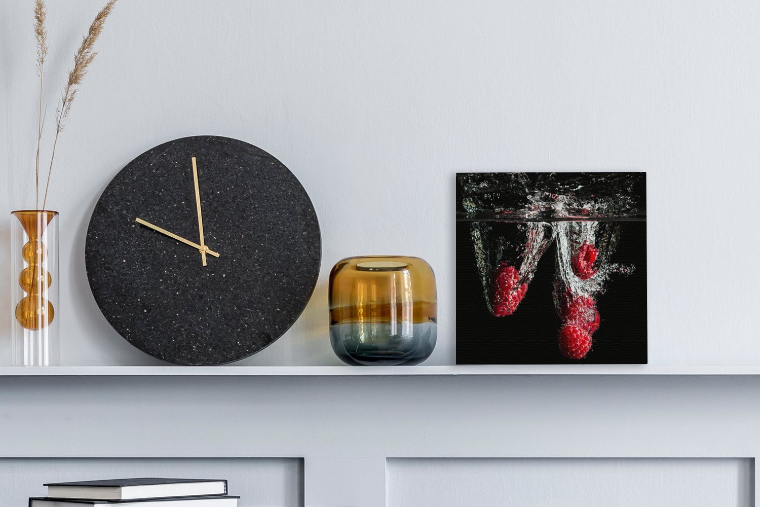 OneMillionCanvasses® Leinwandbild Himbeeren - Obst - günstig online kaufen