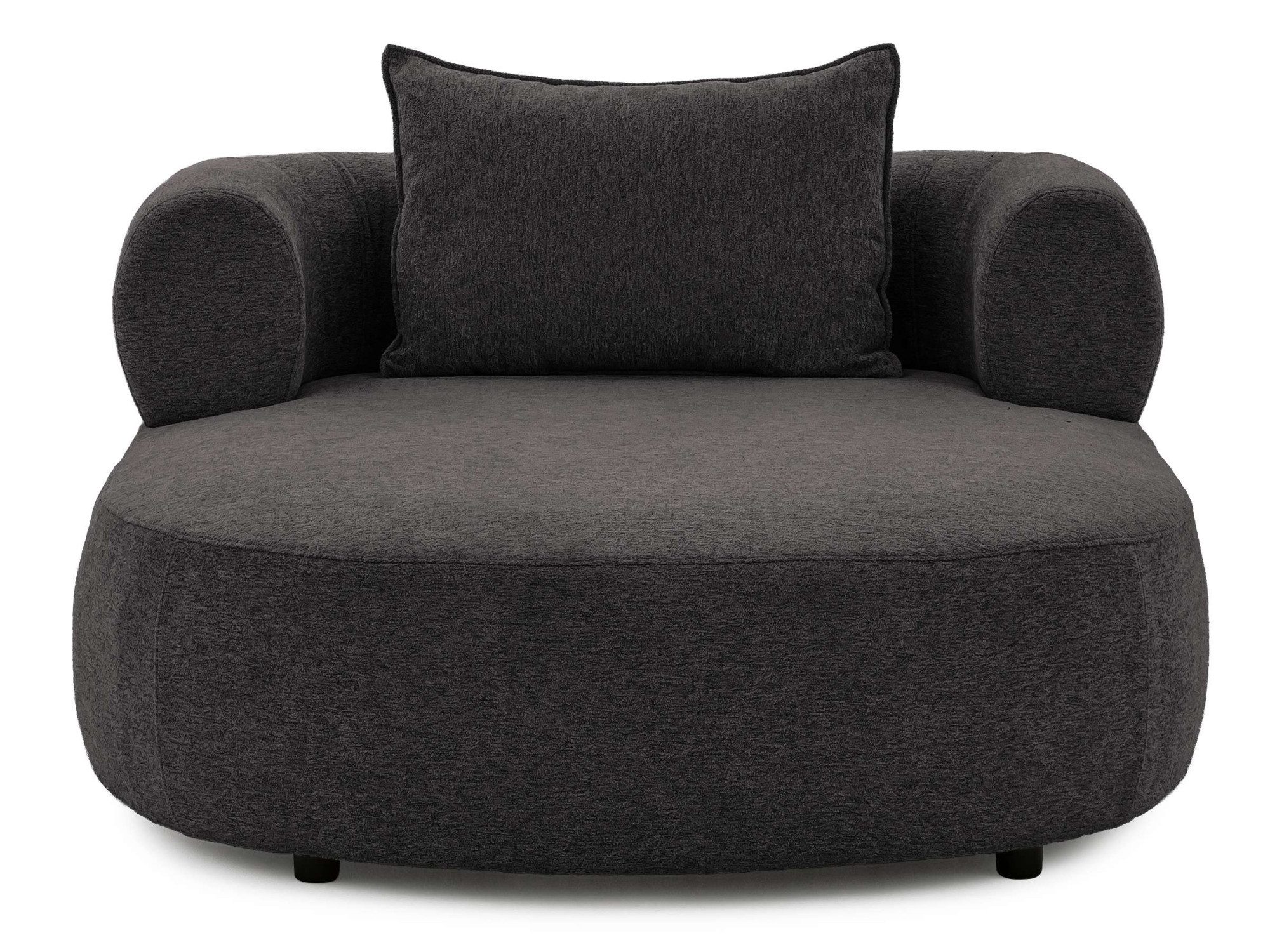 Home affaire XXL-Sessel LUSSAC Loveseat extra tief, große Sitzfläche, Maße B/T/H: 123/158/78cm, hoher Sitzkomfort und modernes Design, Sofa ohne Bettfunktion