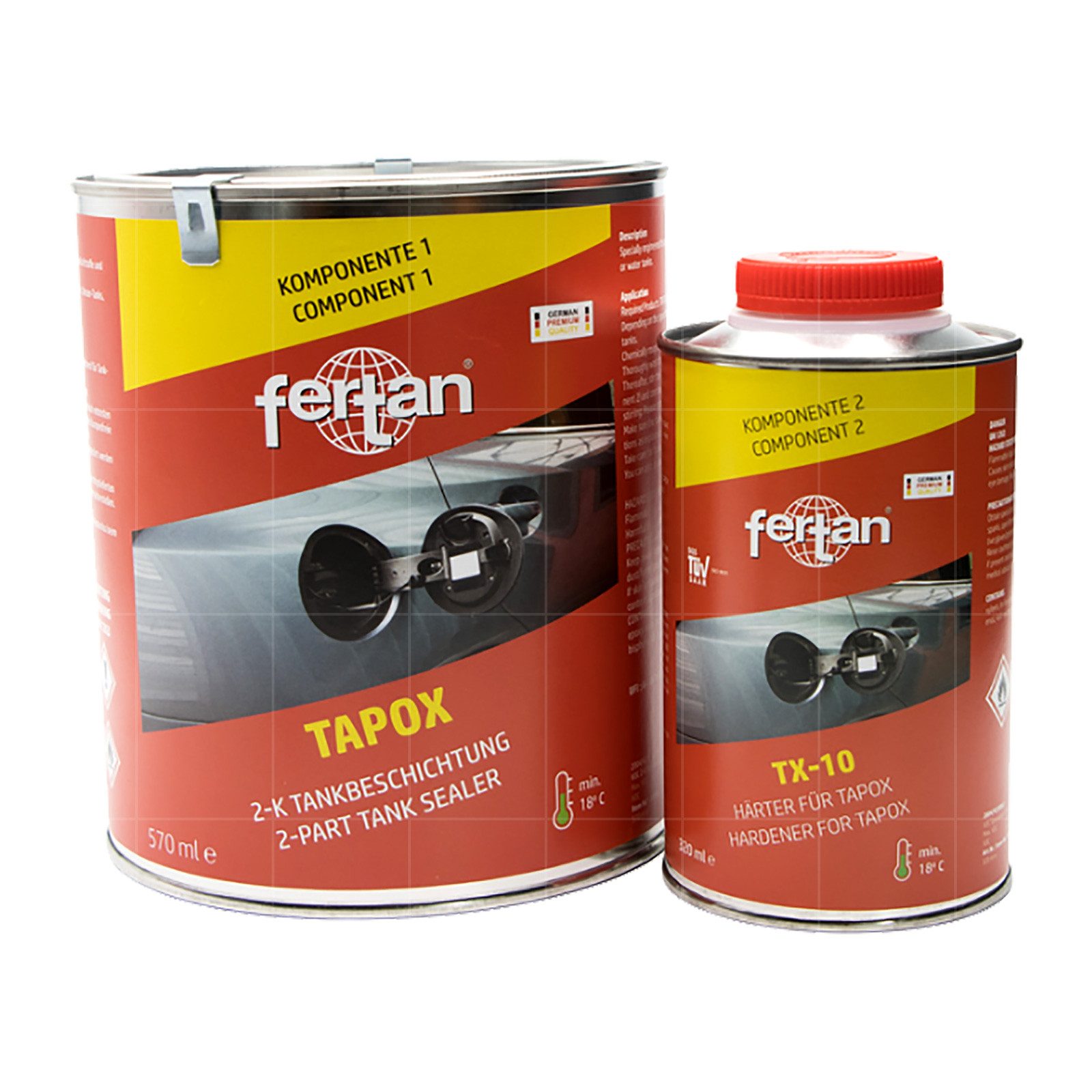 FERTAN Rostschutzgrundierung 24330 Tapox-Set (gross)