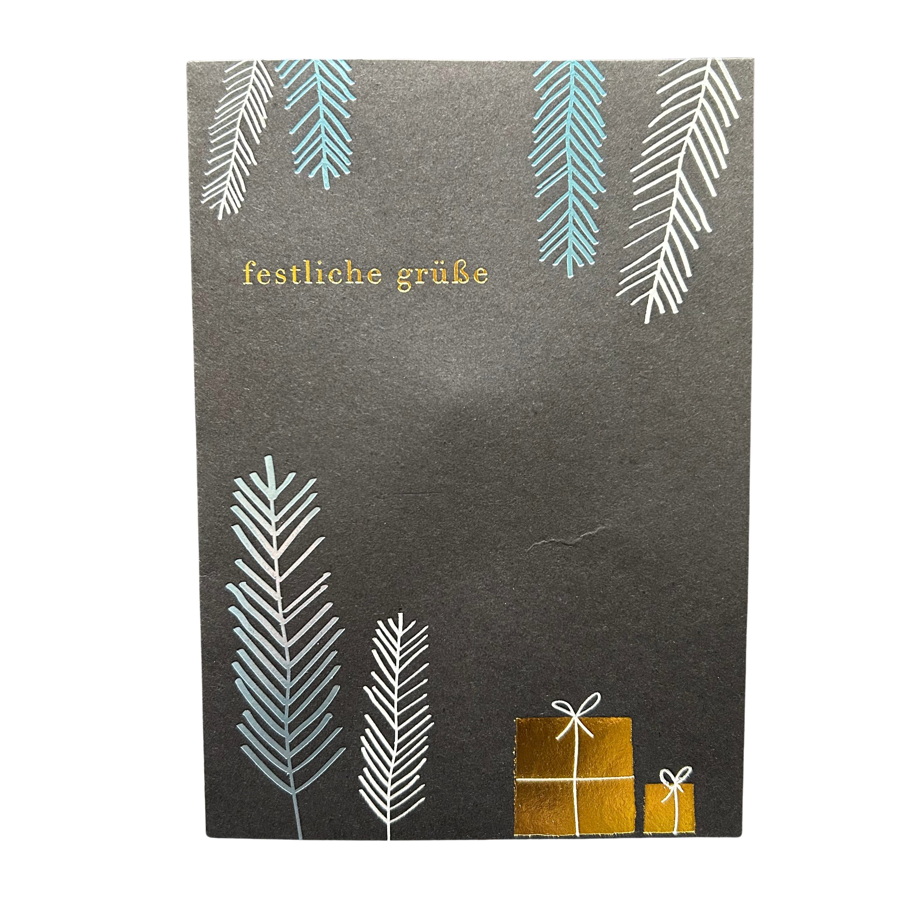 Räder Design Weihnachtskarte Weihnachtskarte Festliche Grüße von räder design
